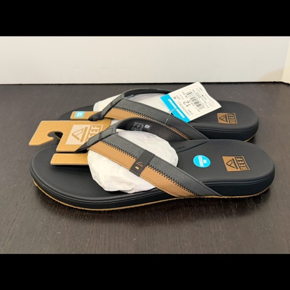 Reef Cushion Phantom 2.0 Flip Flops Sandals Tobacco/Grey Mens 12 main image 9